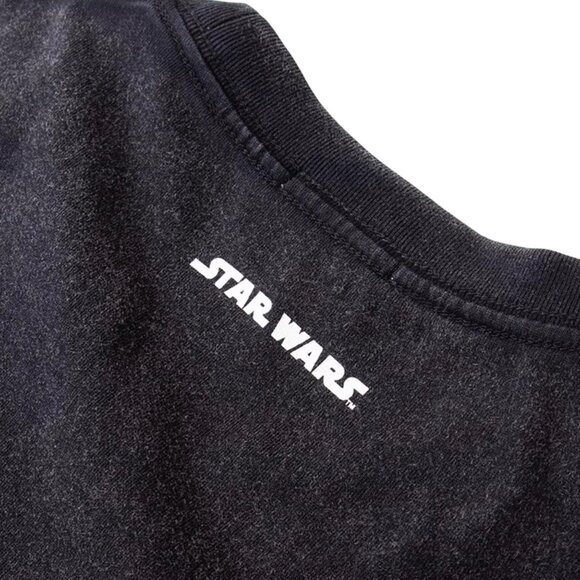 Kith x Star Wars Darth Vader Poster Vintage T-shirt Black - Picture 4 of 6